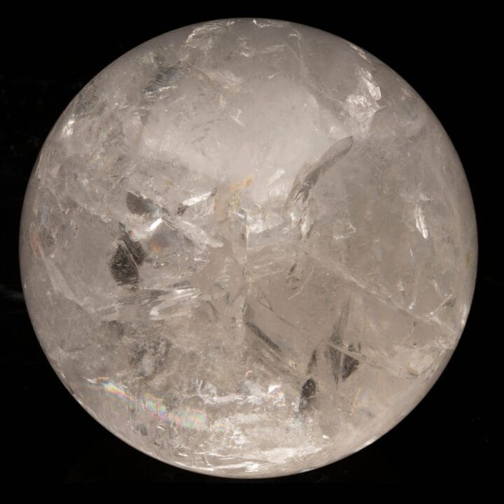 Clear Quartz Sphere From Brazil // 30.5 Lb. - Image 3
