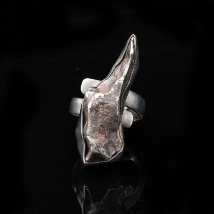 Sikhote-Alin Meteorite Ring // Adjustable // Ver. 1
