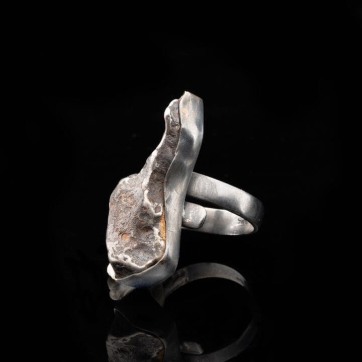 Sikhote-Alin Meteorite Ring // Adjustable // Ver. 1 - Image 2