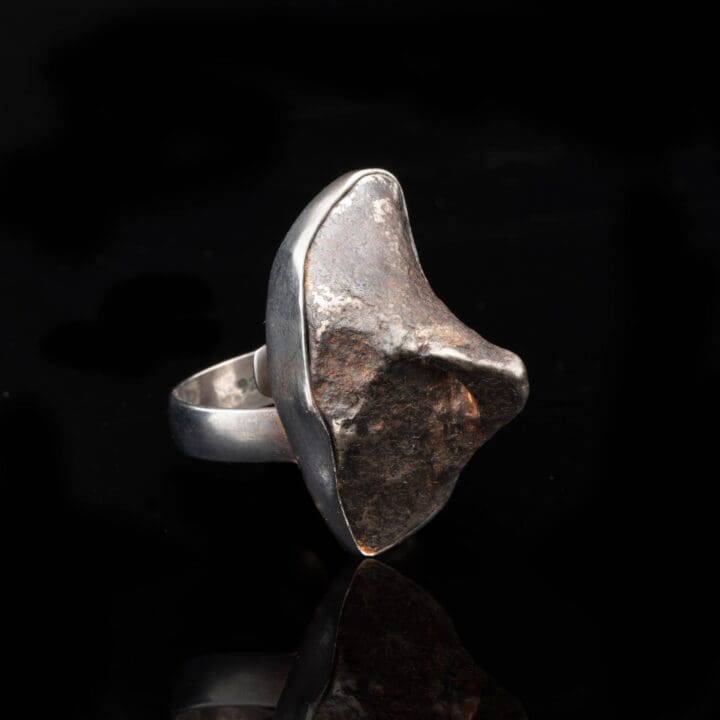 Sikhote-Alin Meteorite Ring // Adjustable // Ver. 2 - Image 3