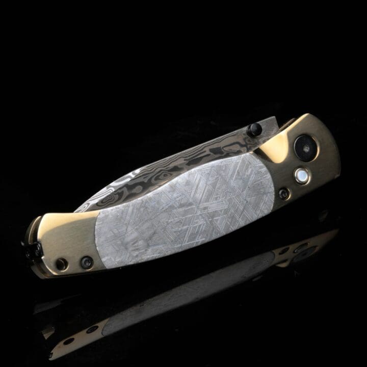 Muonionalusta Meteorite Handle Fold-Out Knife // Ver. 2 - Image 3