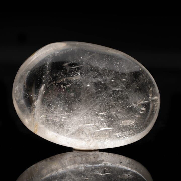 Clear Quartz Palm Stone