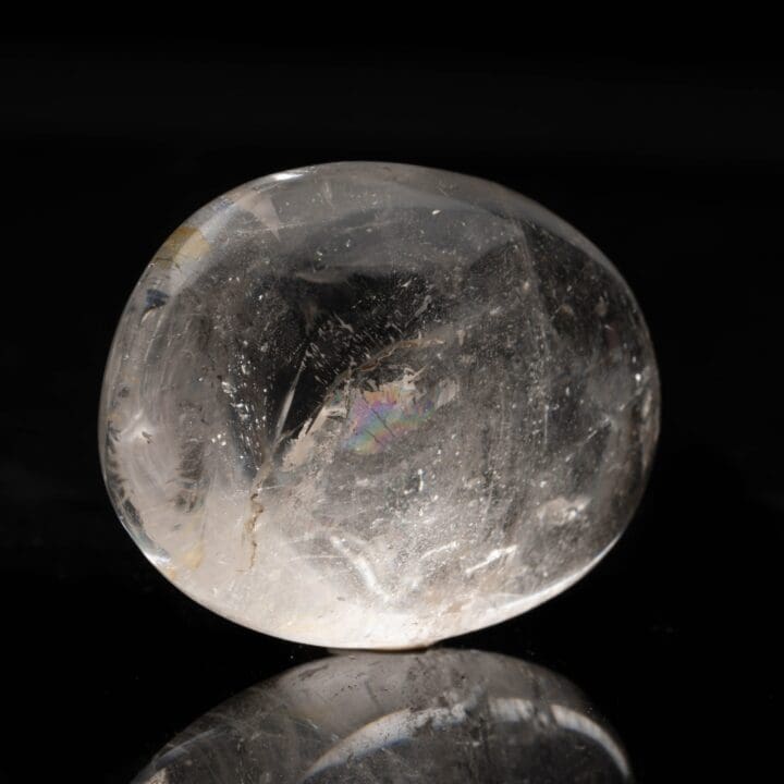Clear Quartz Palm Stone - Image 2
