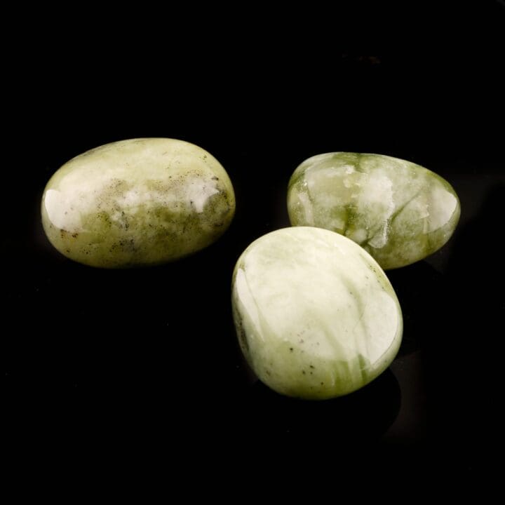 Tumbled Green Jade