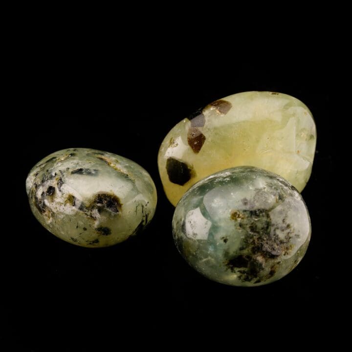 Tumbled Prehnite & Epidote