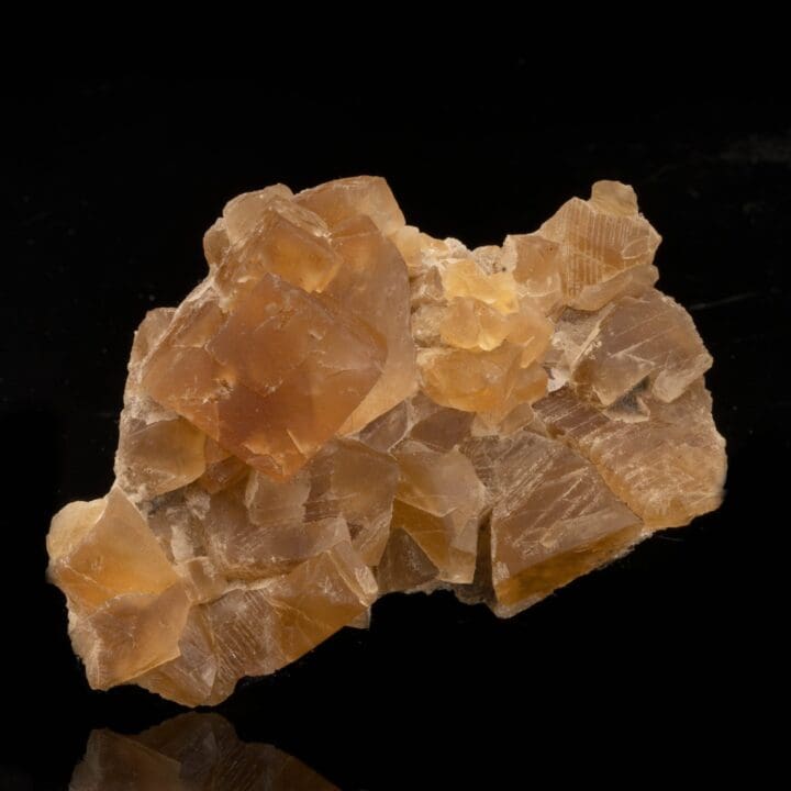 Orange Calcite From China // 1.49 Lb.