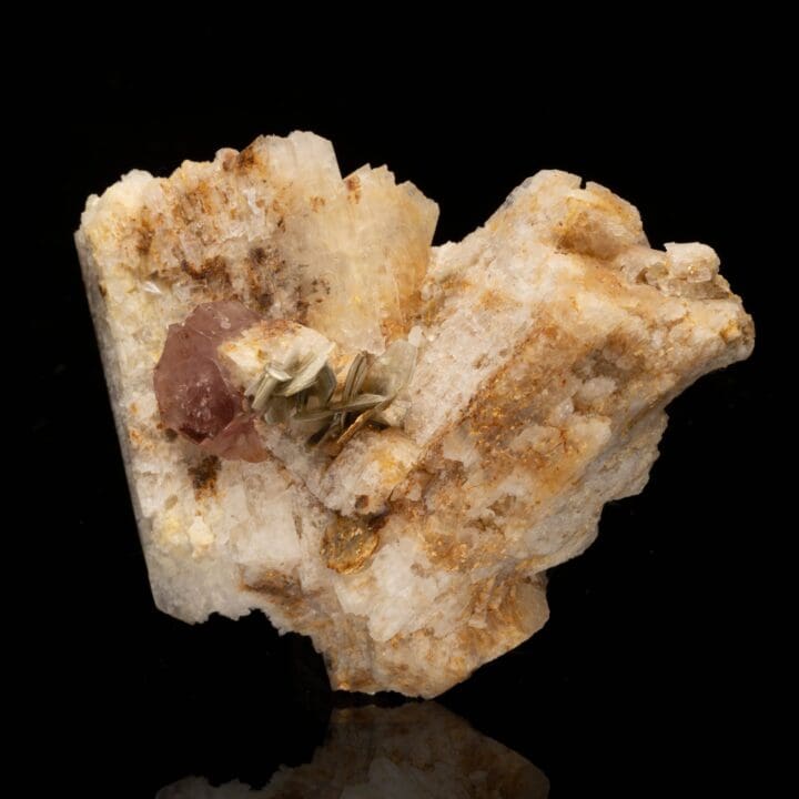 Pink Apatite with Muscovite on Microcline // 1.27 Lb. - Image 3