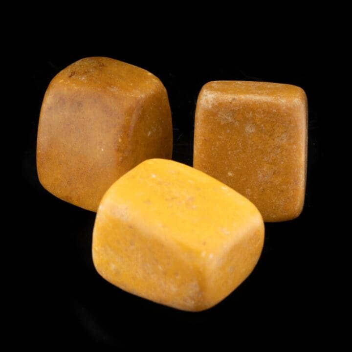 Tumbled Yellow Jasper