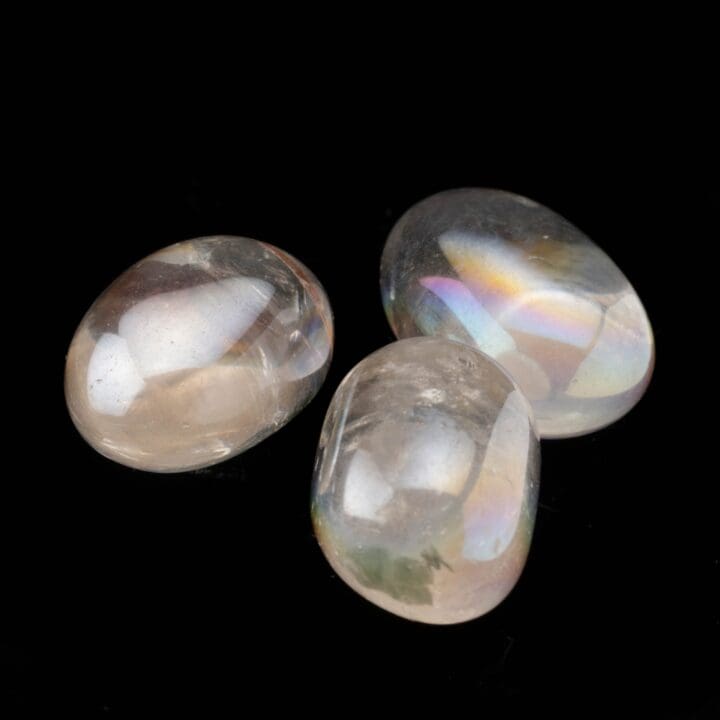 Tumbled Angel Aura Quartz