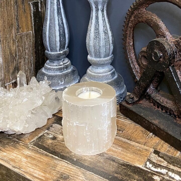 Selenite Candle Holder - Image 3