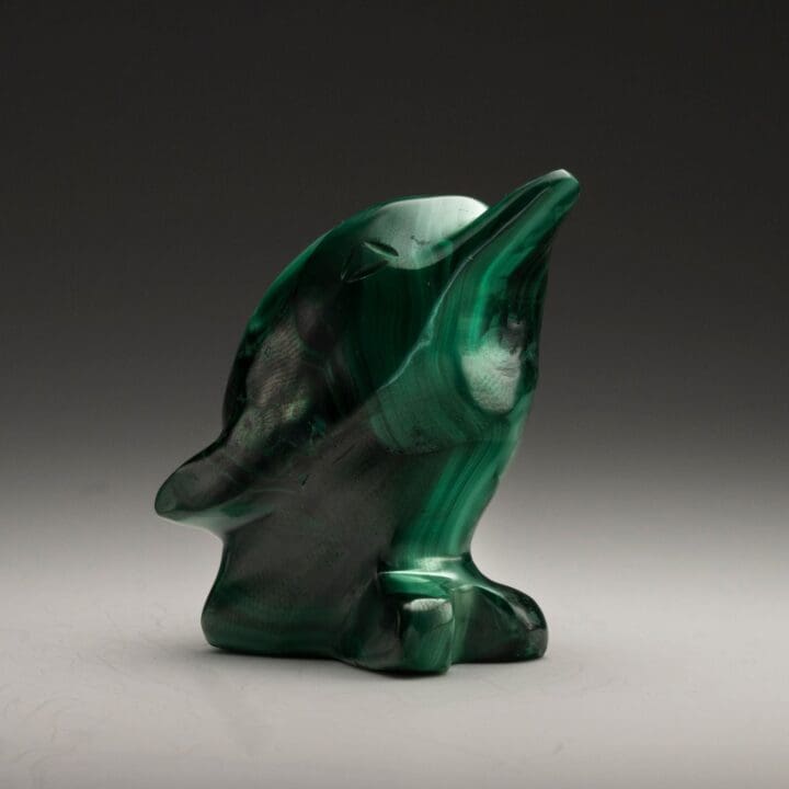 Malachite Carving – Bird - Image 2