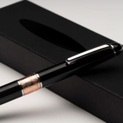 Muonionalusta Meteorite Pen // Silver and Copper