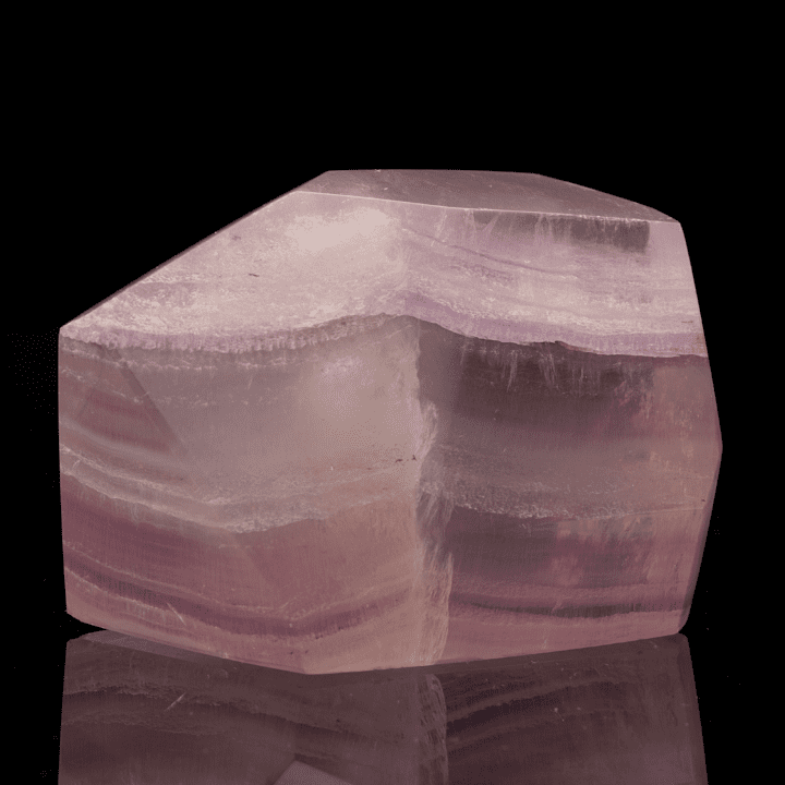 Pink Polished Fluorite