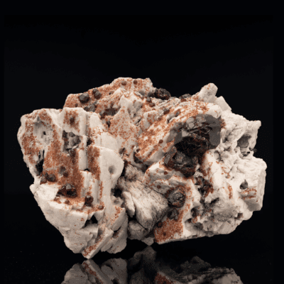 Almandine Garnets on Microcline