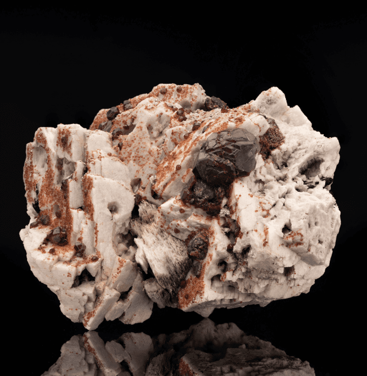 Almandine Garnets on Microcline - Image 2