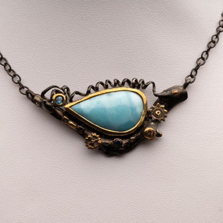 Larimar Necklace // Ver. 1