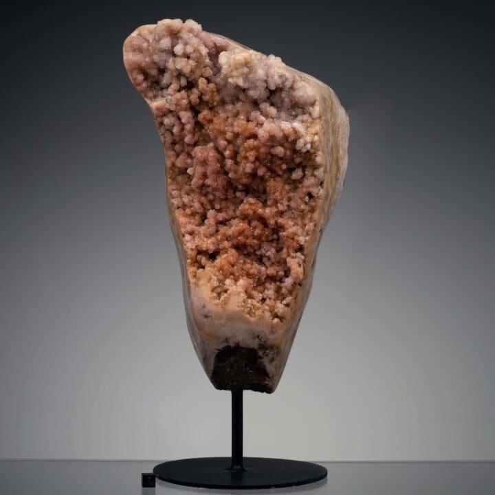 Pink Amethyst Cluster on Stand - Image 3