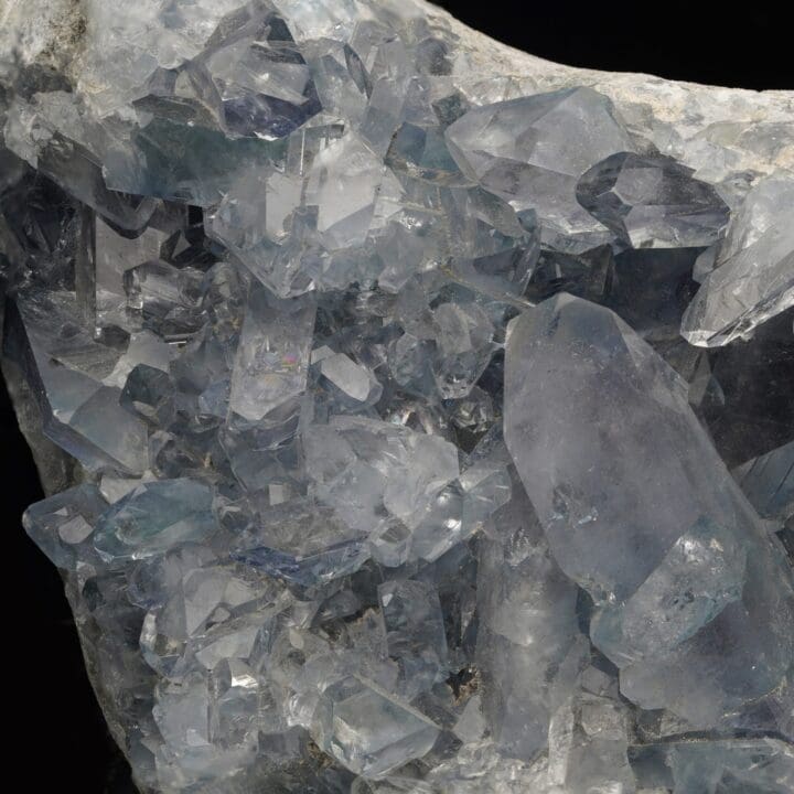 Blue Celestite Geode From Madagascar - Image 3