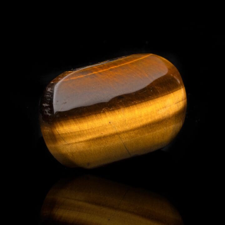 Tiger's Eye Palm Stone