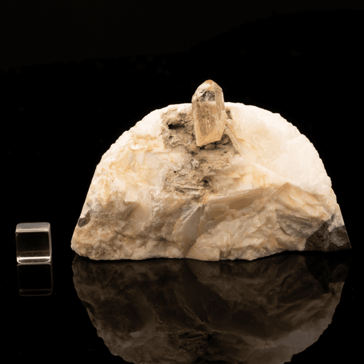 Imperial Topaz on Calcite Matrix // Ver. 2 - Image 4