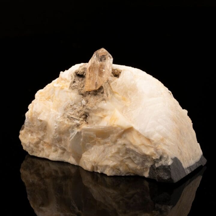 Imperial Topaz on Calcite Matrix // Ver. 2 - Image 3