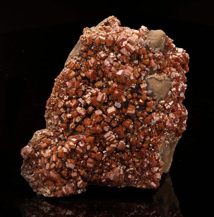 Vanadinite on Matrix // Ver. 4