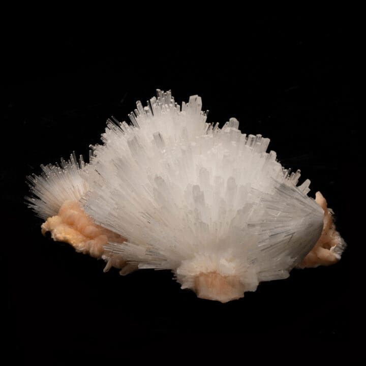 Scolecite on Stilbite From Pune, India // 5.36 Lb. - Image 2