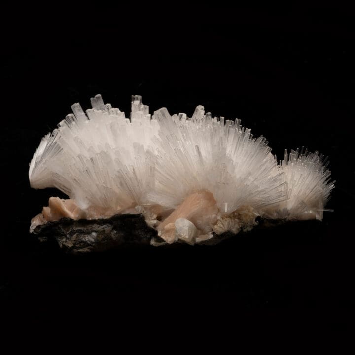 Scolecite on Stilbite From Pune, India // 5.36 Lb. - Image 4