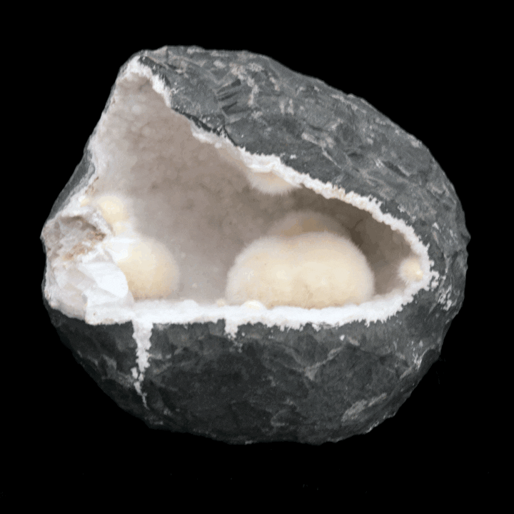 Okenite in Gyrolite Geode // 4.89 Lb. - Image 3
