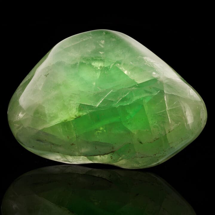 Polished Green Fluorite Freeform From China // 5.47 Lb.