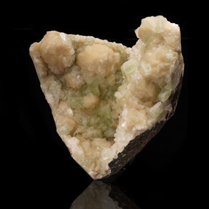 Stilbite and Green Apophyllite from India // 9.5 Lb. - Image 2