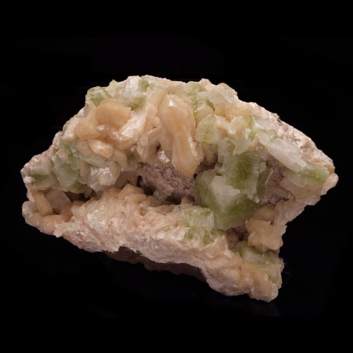 Stilbite and Green Apophyllite from India // 10.5 Lb. - Image 3