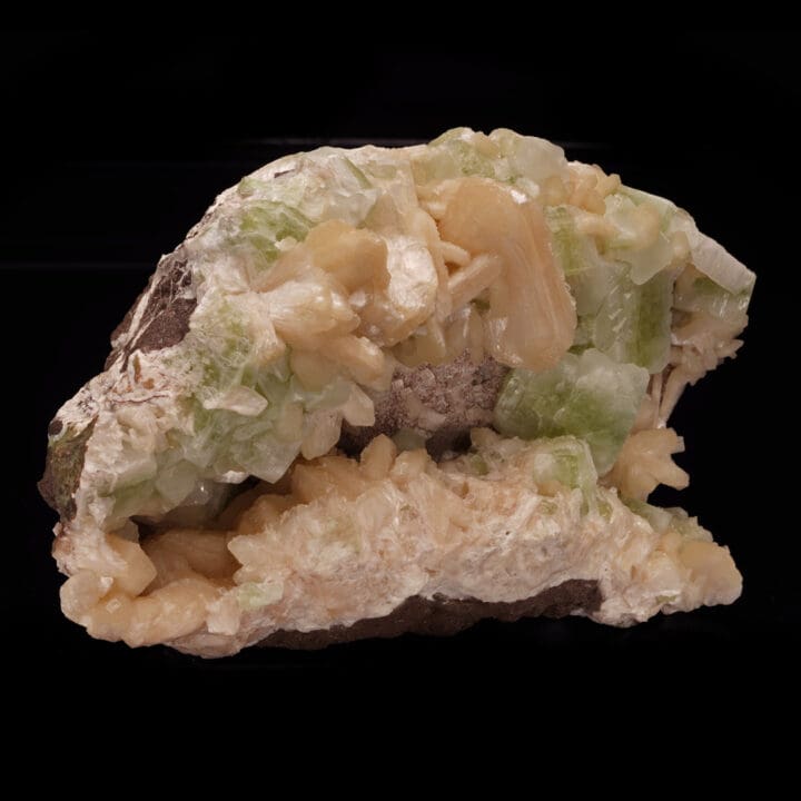 Stilbite and Green Apophyllite from India // 10.5 Lb. - Image 2