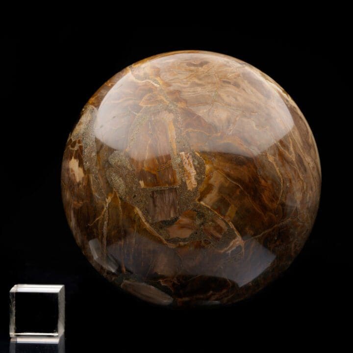 Hand-Carved Pietersite Sphere // 7.20 Lb. - Image 5
