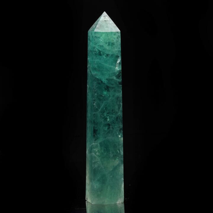Green Fluorite Tower // 9-3/4" High - Image 2