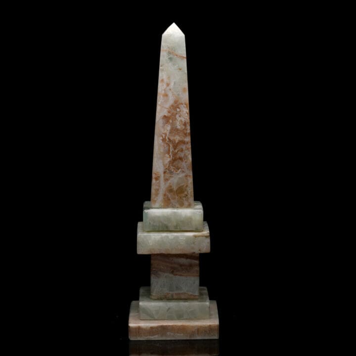 Blue Aragonite Obelisk // 13-1/2" Tall - Image 2