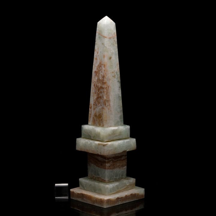 Blue Aragonite Obelisk // 13-1/2" Tall - Image 4