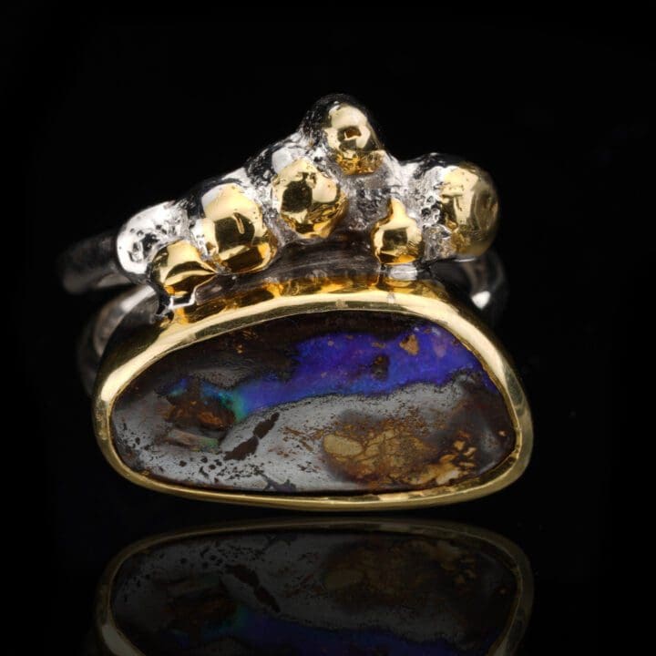 Boulder Opal Ring - Image 4