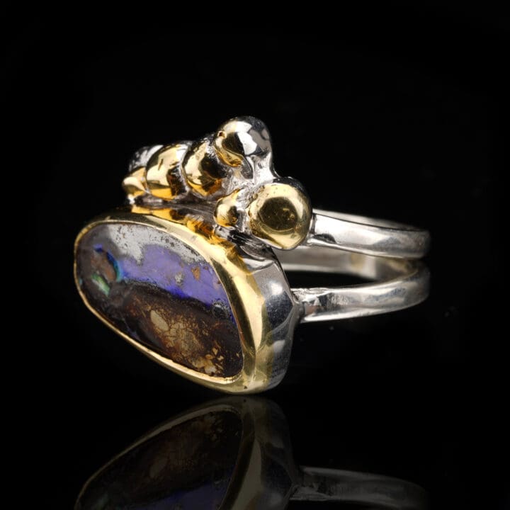 Boulder Opal Ring - Image 2