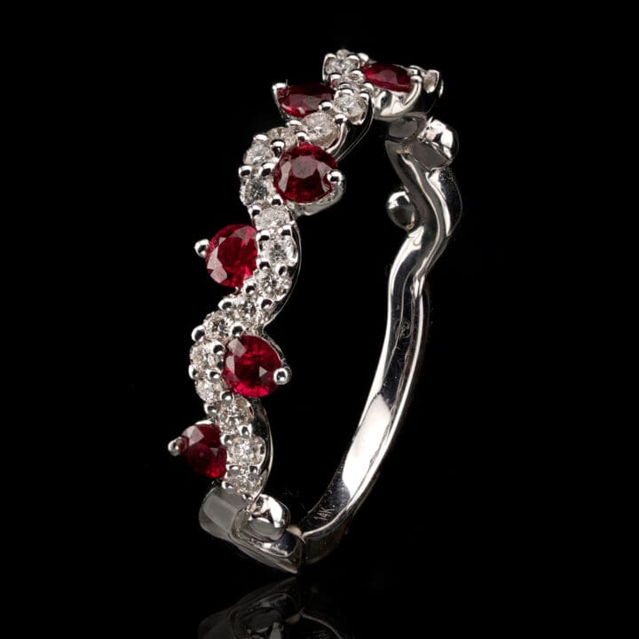 Rubies and Diamonds Ring