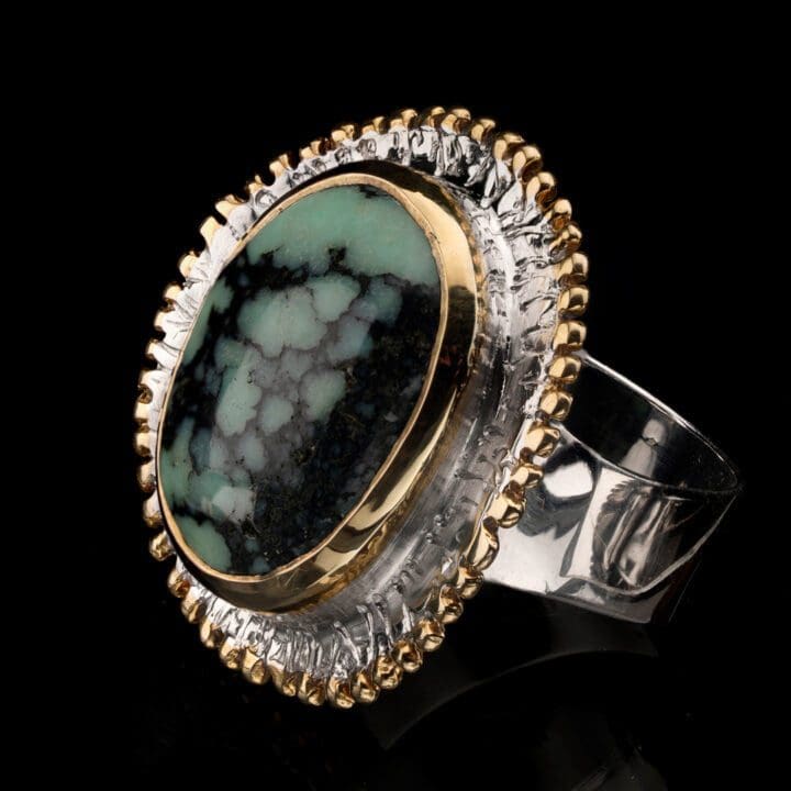 Turquoise Spoke Ring II