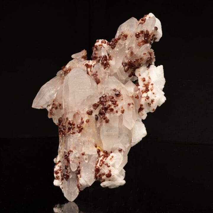 Almandine Garnets on Microcline and Quartz - Image 2