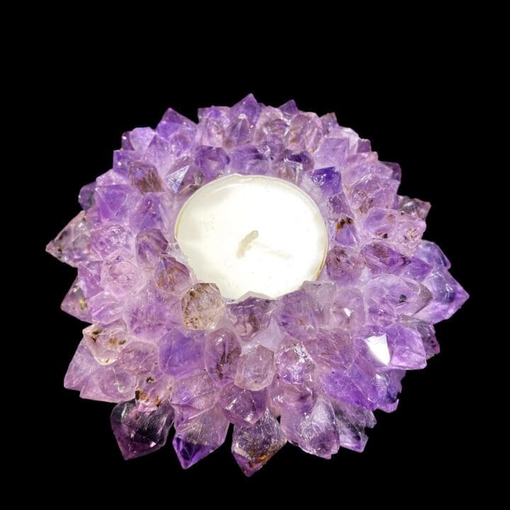 Amethyst Candle Holder - Image 3