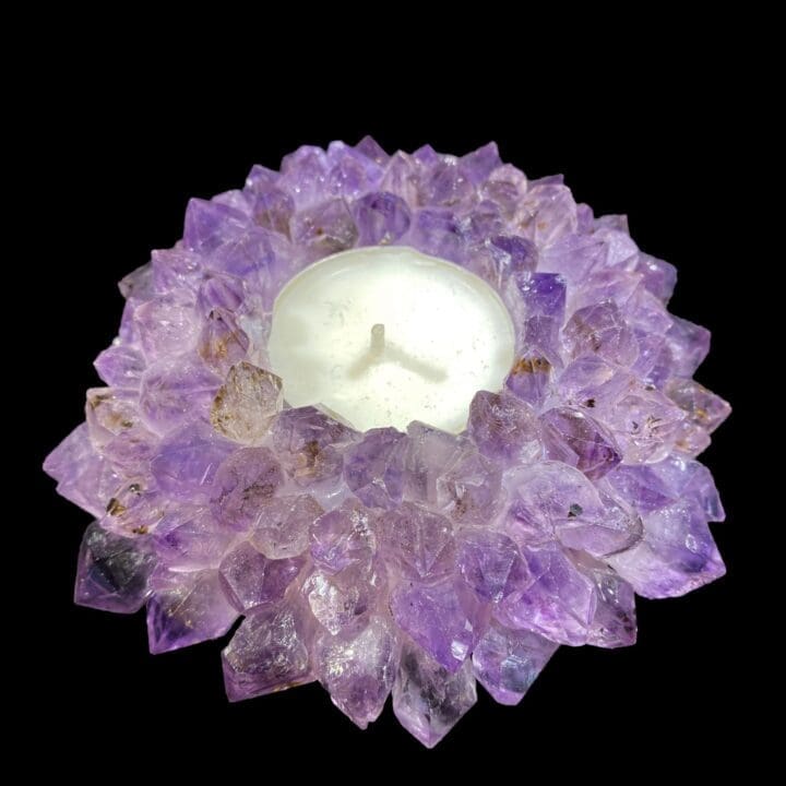 Amethyst Candle Holder - Image 4