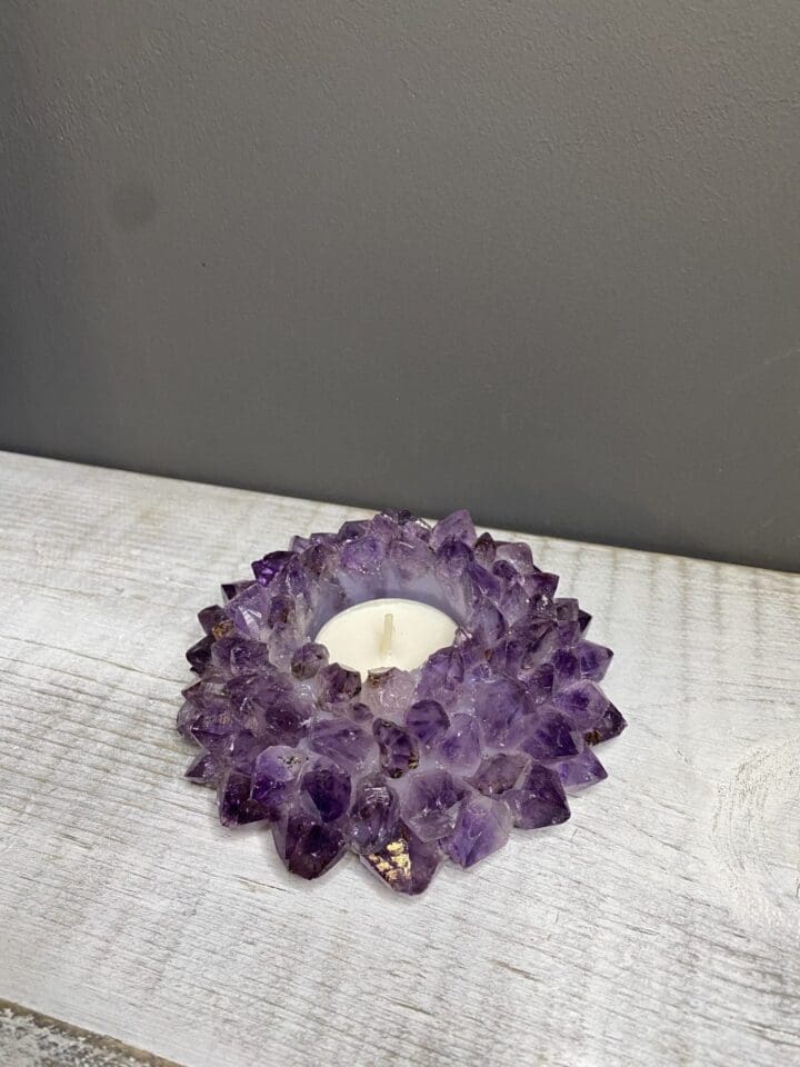 Amethyst Candle Holder - Image 6