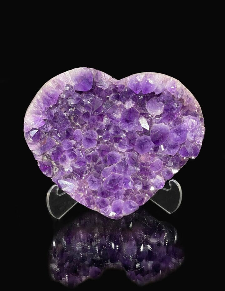 Amethyst Heart // 16.5 Lb.