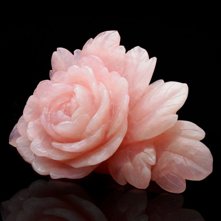 Carved Rose Quartz 2.22 Kg - Image 2