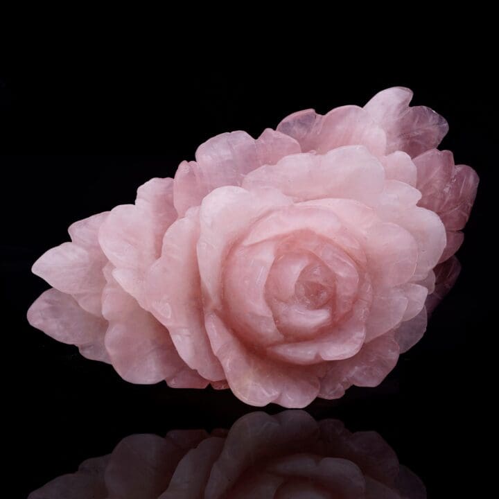 Carved Rose Quartz 1.85 Kg - Image 2
