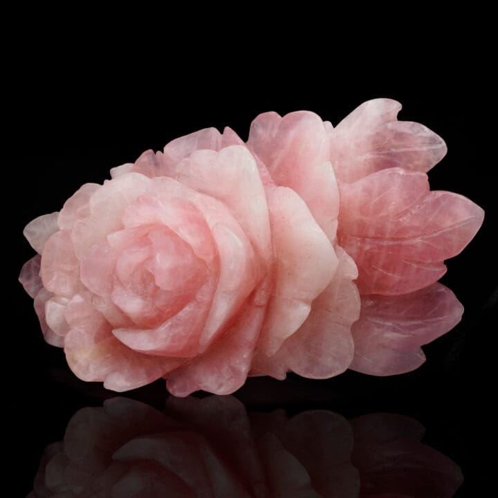 Carved Rose Quartz 1.85 Kg - Image 3