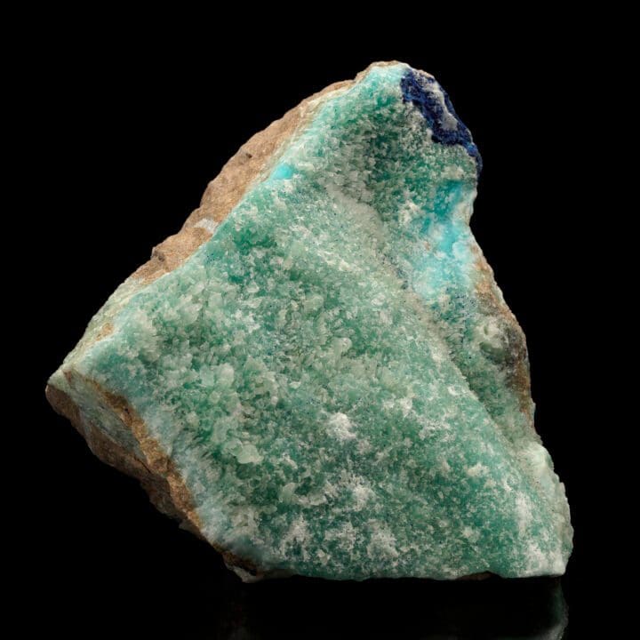 Green Aragonite With Azurite // 6.67 Lb - Image 3